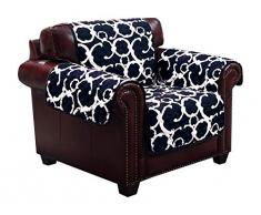 Duck River Haustier Möbel Abdeckungen, Navy, Loveseat Cover