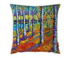 Bonamaison Dekorativ Kissenhülle, Kissenbezug, Zierkissenbezug, Wohnkultur, Für Sofa, Kaffeestube, Größe: 45X45 cm - Entworfen und hergestellt in der Türkei