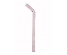 Simply Straws Strohhalm, gebogen, breit, 12 mm x 20,3 cm, Pink