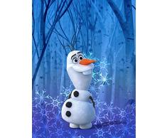 Komar Disney Wandbild Frozen Olaf Crystal | Kinderzimmer, Babyzimmer, Dekoration, Kunstdruck | ohne Rahmen | WB067-30x40 | Größe: 30 x 40 cm (Breite x Höhe)