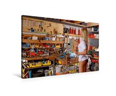 Premium Textil-Leinwand 90 cm x 60 cm quer, Ein Motiv aus dem Kalender Werkstattkalender - Erotische Fotografien von Thomas Siepmann | Wandbild, Bild Leinwand, Leinwanddruck (CALVENDO Menschen);CALVENDO Menschen