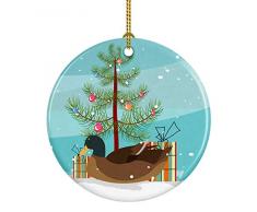 Carolines Treasures Khaki Campbell Duck Christbaumschmuck, Keramik, Mehrfarbig