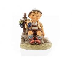 M.I.Hummel HUM 2414 Der Herbst kommt Figuren, Keramik, Mehrfarbig, 12,5 cm