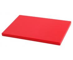 Metaltex PE-500 - Schneidebrett aus Polyethylen, 38 x 28 x 1,5 cm, Farbe: Rot