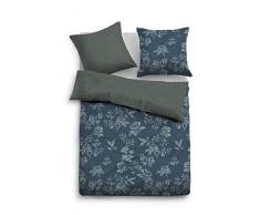 TOM TAILOR Unisex Heimtextilien & Bettware Gemusterte Wende-Bettwäsche Winter Gruen/Winter Green,135/200