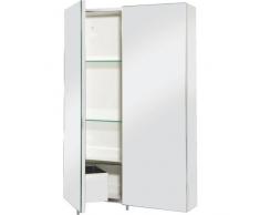 Croydex Colorado Spiegelschrank mit Doppeltüren, Edelstahl