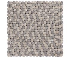 myfelt Ernie Sitzauflage, Wolle, Mehrfarbig, 36 x 36 cm