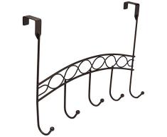 Inspired Living by Mesa Hängeregal 5 Hooks Elegant Bronze