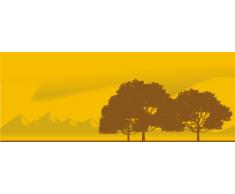 INDIGOS 4051719744552 Wandtattoo MF247 Berglandschaft Baum WÃ¼ste 80 x 30 cm