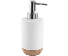 Gedy Ilary Seifenspender, Keramik, Weiß, 7 x 7 x 17
