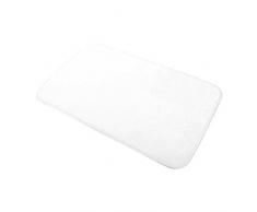 Douceur d Interieur Vitamin Badteppiche Polyester, Polyester, weiÃ, 45 x 75cm