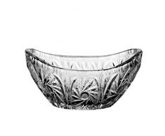 Crystaljulia 1397 Dekoschale, Bleikristall, klar, 13 cm