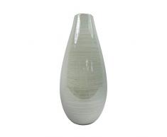 Sagebrook Home Vase, Keramik, Mehrfarbig, 6 x 6 x 12.5 inches