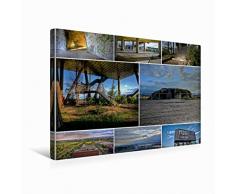 Premium Textil-Leinwand 45 x 30 cm Quer-Format ehem. Pavillon auf der Expo | Wandbild, HD-Bild auf Keilrahmen, Fertigbild auf hochwertigem Vlies, Leinwanddruck von el.kra-photographie
