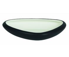Spirella Seifenschale Steinoptik dekorative Badausstattung Seifenablage Etna MaÃe: 15 x 11 x 3 cm - Schwarz matt