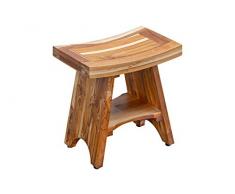 EcoDecors Duschhocker Modern 18 Natur