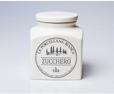 PORCELLANA CONSERVA Zuckerdose mit Porzellanüberzug, 37 ml, in Geschenkbox, Nylon/A