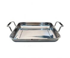 MasterPro Backform, gerade, 4x25,6x5,6 cm, Edelstahl, Gravity, 35,4 x 25,6 x 5,6 cm