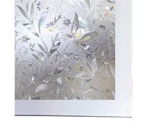 Bloss Statische Fenster Filme perfekt für WC-Schlafzimmer sittingroom Küche Glas Aufkleber Schutz der Privatsphäre tulpe