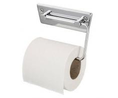 Haceka Papierrollenhalter Standard, Metall, Silber, 15 x 15 x 9 cm