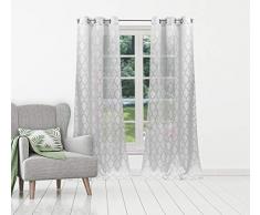 Duck River Textile Cassandra Maschinenwaschbar in kaltem Wasser, nur chlorfreie Bleichmittel verwenden, bei niedriger Temperatur trocknen und bei Bedarf warm bügeln, Multi, 38x84 (2 Pieces)