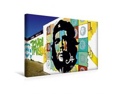 Calvendo Premium Textil-Leinwand 45 cm x 30 cm quer, EIN Motiv aus dem Kalender Che Guevara | Wandbild, Bild auf Keilrahmen, Fertigbild auf echter Leinwand, Leinwanddruck Menschen Menschen
