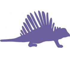 INDIGOS 4051095000662 Wandtattoo w060 Dinosaurier 80 x 43 cm, violett