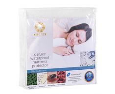 Xing tex Matratzenschoner, wasserdicht Queen weiß