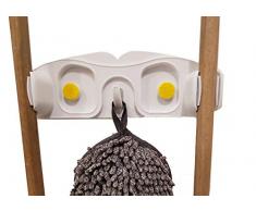 aaco Besen, Wischtücher und Reinigungstücher, Aufhänger für die Wandmontage, 2 Stück