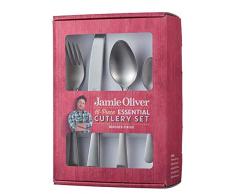 Jamie Oliver 555224 Besteck-Set, gebürstet