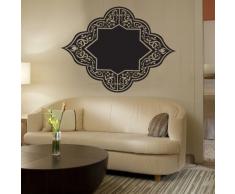 INDIGOS WG30243-22 Wandtattoo w243 Blume Ranke Natur Wandaufkleber 120 x 98 cm, gelb