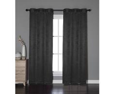 Bella Luna Calypso Verdunkelungsvorhang mit Ösen, 1 Paar 76x84 anthrazit