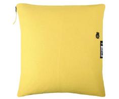 Sunny-Kissenbezug - weiche Kissenhülle aus Baumwolle für Sofa, Terrasse und Garten - mit dekorativem ReiÃverschluss - 50x50 cm - 160 curry - von zoeppritz since 1828