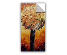 Artwall Kunstdruck auf Leinwand Shiela Gosselin s gelb Lolli Pop Art appeelz Abnehmbarer Art Wand Graphic 12x24