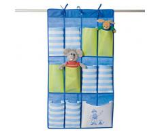 WENKO 4386020100 Hängeorganizer Pirate - 11 Fächer, Vlies, 50 x 90 cm