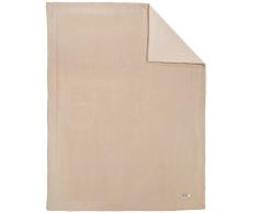 s.Oliver Uni Cosycomfort Kuscheldecke, Polyester, Beige, 200 x 150 cm