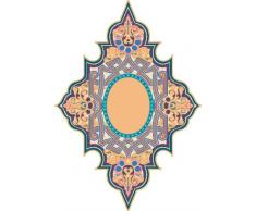 Indigos 4051719712322 Wandtattoo MF097 wundervolles Ornament Pflanze Blume Tribal 80 x 55 cm