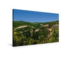 Premium Textil-Leinwand 75 x 50 cm Quer-Format Provence - Gorges de la Nesque | Wandbild, HD-Bild auf Keilrahmen, Fertigbild auf hochwertigem Vlies, Leinwanddruck von Thomas Seethaler
