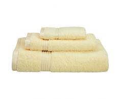 Superior - Handtuchset, Baumwolle, kanariengelb, 3-teilig