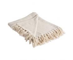 DII Rustikal Farmhouse Baumwolle Diamant Decke/Überwurf mit Fransen für Stuhl, Couch, Picknick, Camping, Strand, & den täglichen Gebrauch, 127 x 152,4 cm – Fields of Diamant Mineral Diamantenfeld blau (french blue)