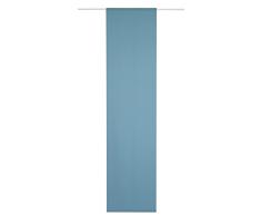 Deko Trends Schiebevorhang, Stoff, Petrol, 245x60x245 cm