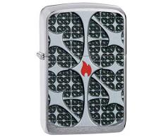 Zippo Feuerzeug, Messing, Individual Design, Original Pocketsize