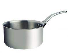 DeBuyer Affinity Kasserolle, Edelstahl, Silber, 18 cm