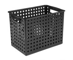 iDesign 46960EU Modul Aufbewahrungskorb, schwarz