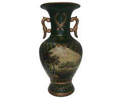 PMJC Porzellan-Vase, handbemalt, 20,3 x 21,6 x 45,7 cm