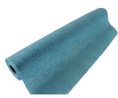 Tischläufer 50 cm Breit Hochzeit Taufe Konfirmation Kommunion Tischband 5 m (1,8€/m) (blau)