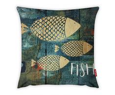 Bonamaison Dekorativ Kissenhülle, Kissenbezug, Zierkissenbezug, Wohnkultur, Für Sofa, Kaffeestube, Größe: 45X45 cm - Entworfen und hergestellt in der Türkei