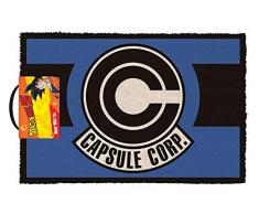 Dragon Ball Z Fußmatte Kokosfaser 40 x 60 cm (Capsule Corp), Mehrfarbig, 40 x 60 x 1,5 cm