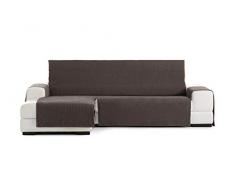 Eysa Loira Protect wasserdichte und atmungsaktive Sofa überwurf, 65% Polyester 35% Baumwolle, Schokolade, 290 cm.