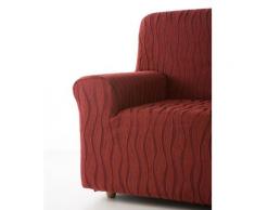 Zebra Textil Sofa-husse, Rot, 1 sitzer